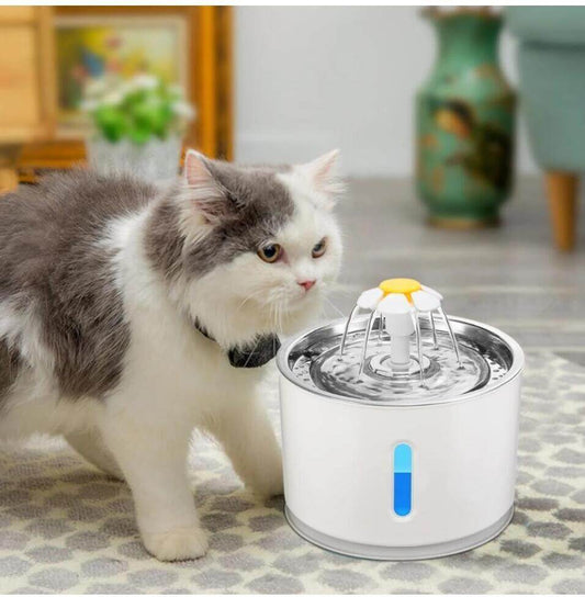 Automatic Mute Cat & Dog Water Bowl Pet PetLoveDiscount