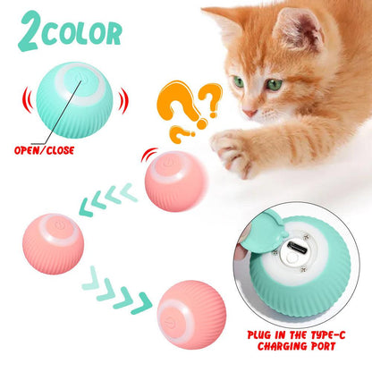 Smart Spinning Ball Pet Toy - PetLoveDiscount